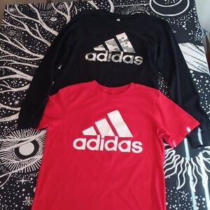 Two Adidas Shirts
